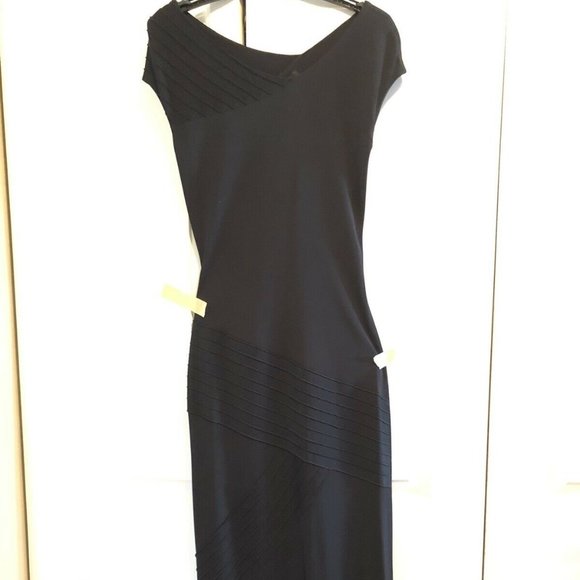 Yigal Azrouel Long Black Sleeveless Evening Gown Dress size 0-2 XS - Picture 1 of 6